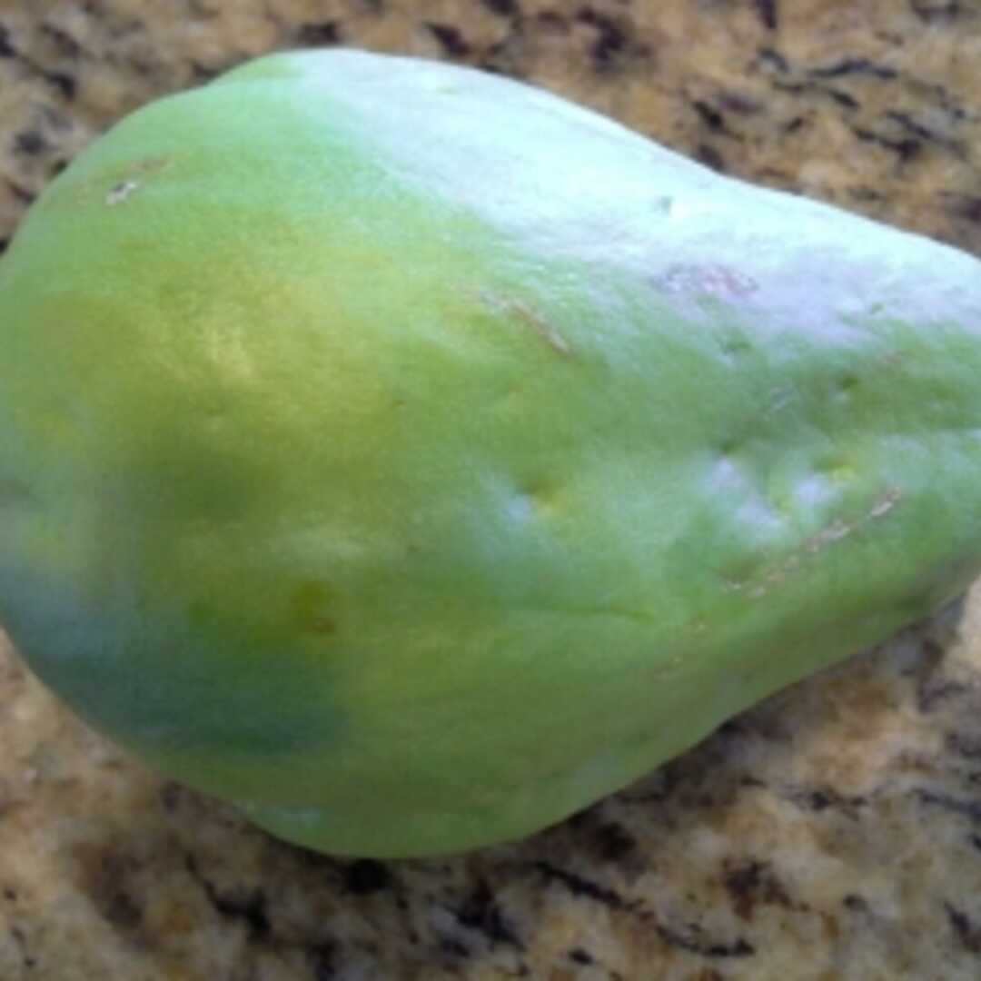 Chayote (Fruit, Without Salt, Drained, Boiled, Cooked)