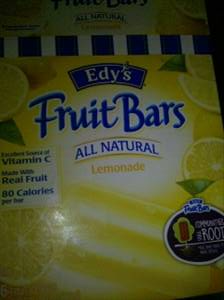 Dreyer's Fruit Bars - Lemonade