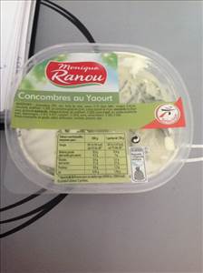 Monique Ranou Concombres au Yaourt