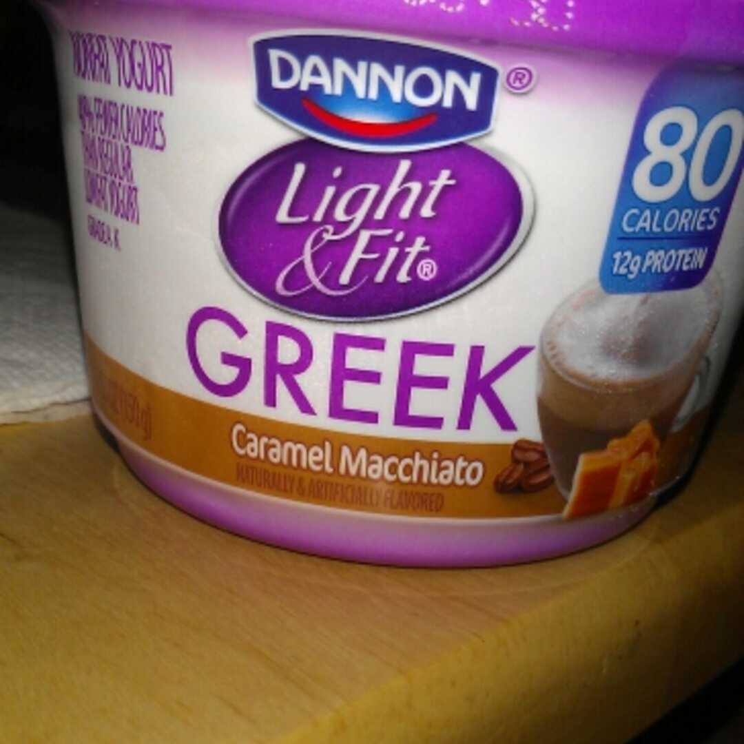 Dannon Light & Fit Greek Yogurt - Caramel Macchiato