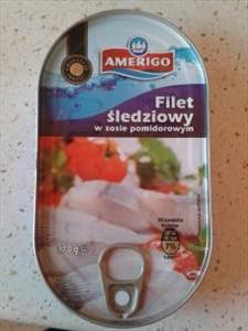 Amerigo Filet Śledziowy w Sosie Pomidorowym