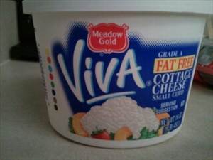 Meadow Gold Viva Fat Free Small Curd Cottage Cheese