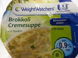 Weight Watchers Brokkoli Cremesuppe mit Nudeln