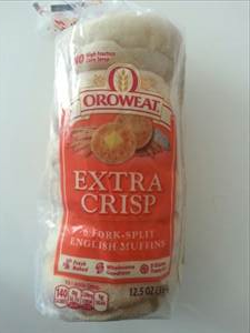 Oroweat Sliced Extra Crisp English Muffins