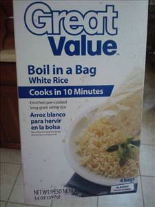 Great Value Boil in a Bag White Rice