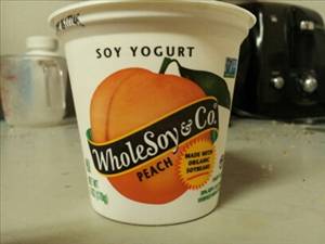 Whole Soy & Co Peach Soy Yogurt