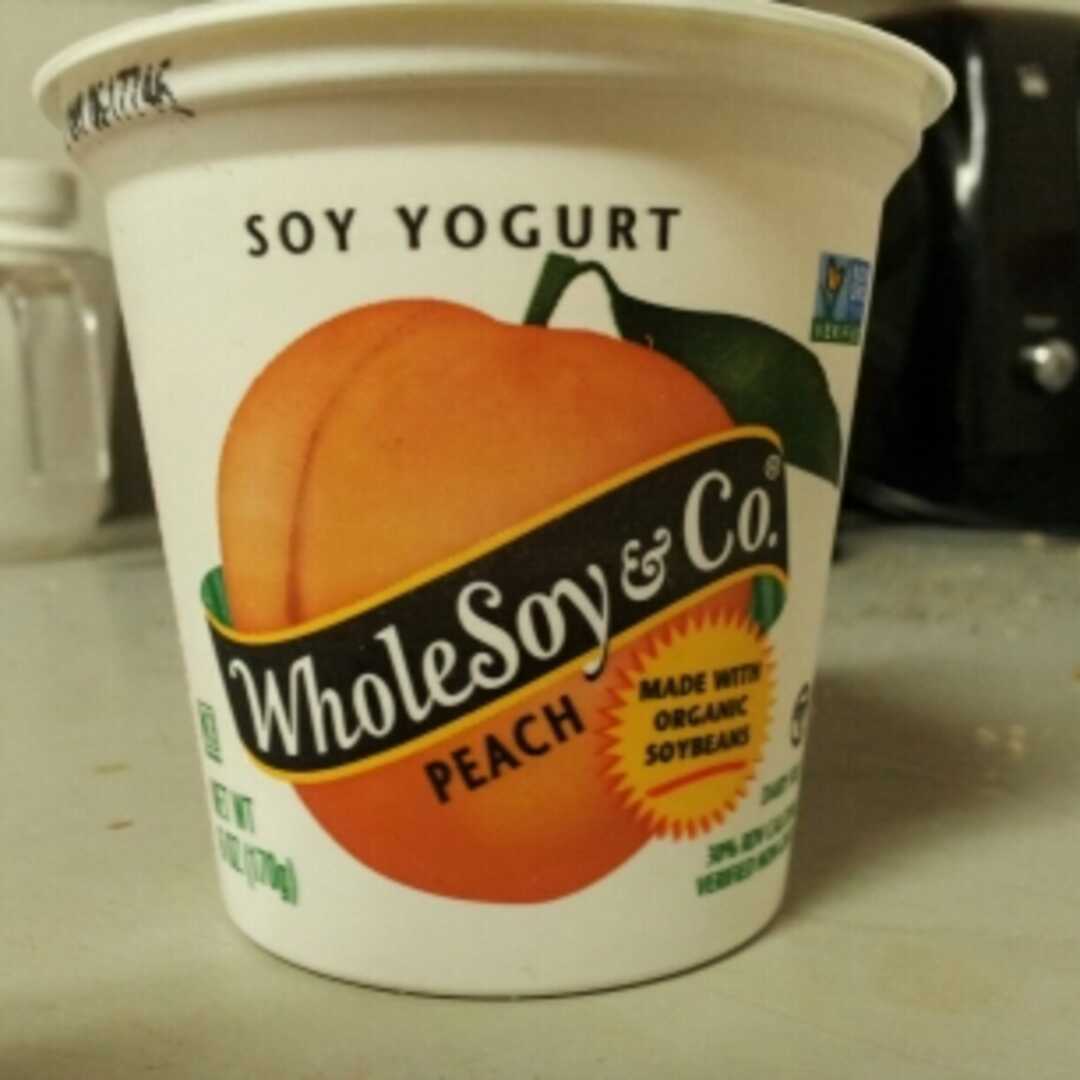 Whole Soy & Co Peach Soy Yogurt