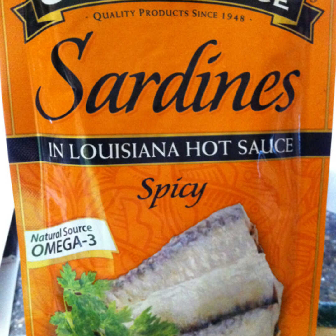 Crown Prince Sardines in Louisiana Hot Sauce