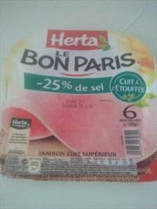 Herta Le Bon Paris -25% de Sel