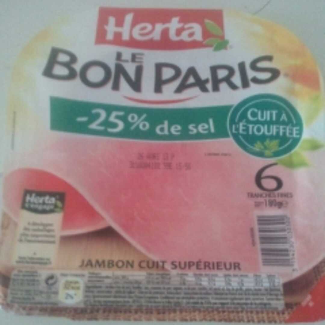 Herta Le Bon Paris -25% de Sel