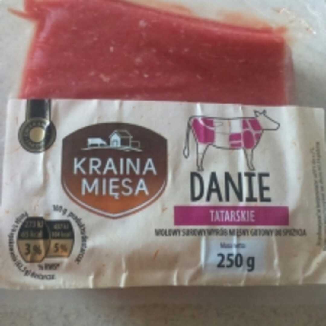 Kraina Mięsa Danie Tatarskie