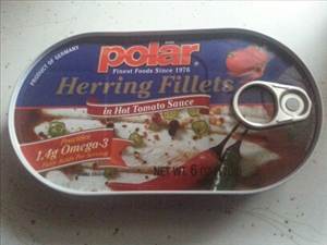 Polar Herring Fillets in Hot Tomato Sauce (Can)
