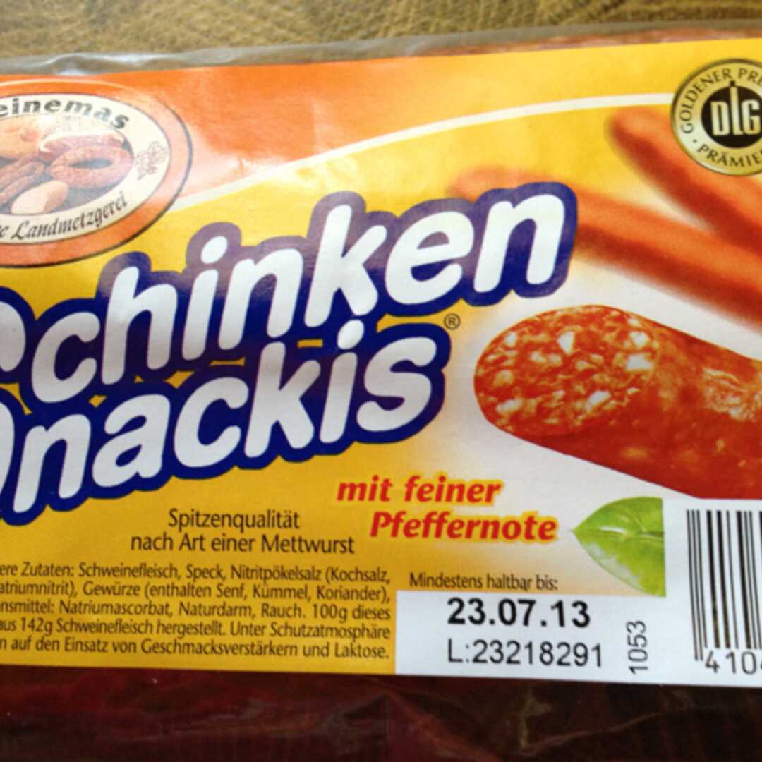 Kleinemas Schinken Snackis