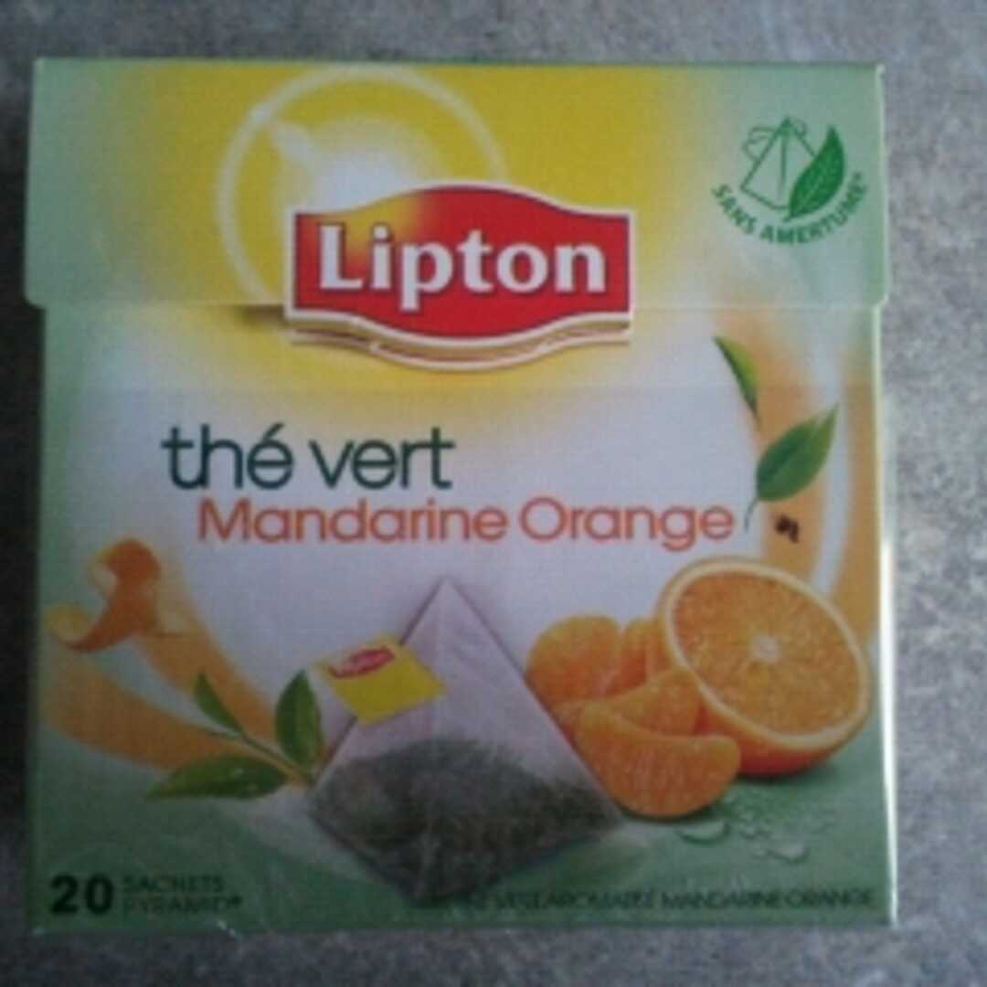 Lipton Thé Vert Mandarine Orange