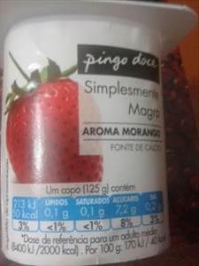 Pingo Doce Iogurte Magro - Aroma Morango