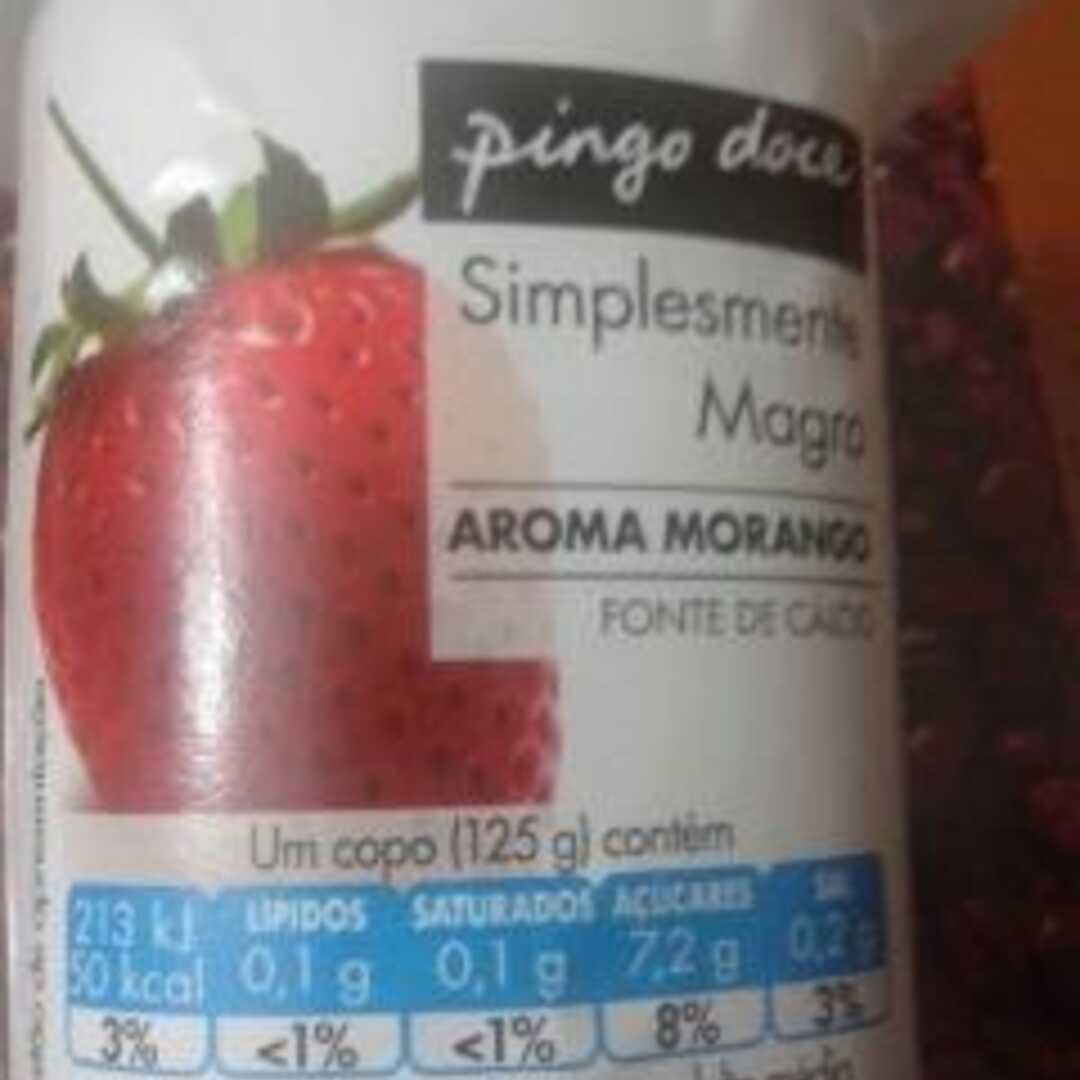 Pingo Doce Iogurte Magro - Aroma Morango