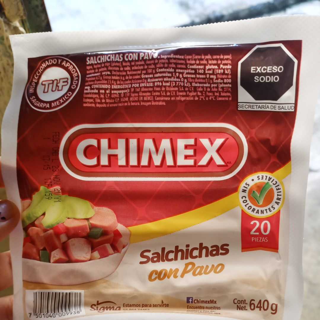 Chimex Salchicha de Pavo