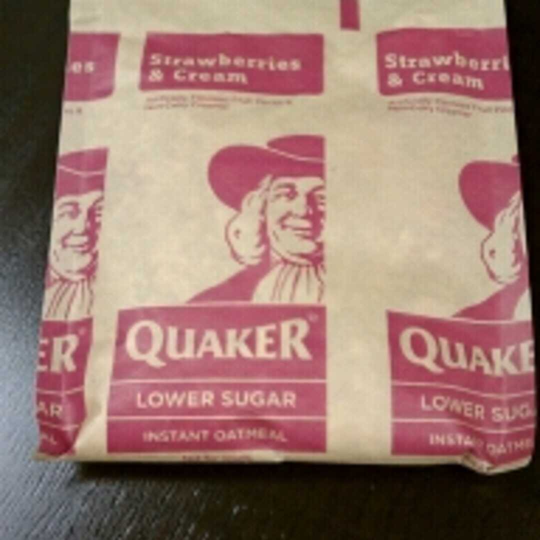 Quaker Instant Oatmeal - Lower Sugar Strawberries & Cream