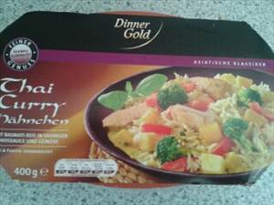 Dinner Gold Thai Curry Hähnchen
