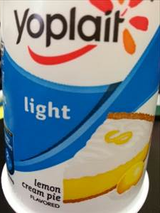 Yoplait Light Fat Free Yogurt - Lemon Cream Pie