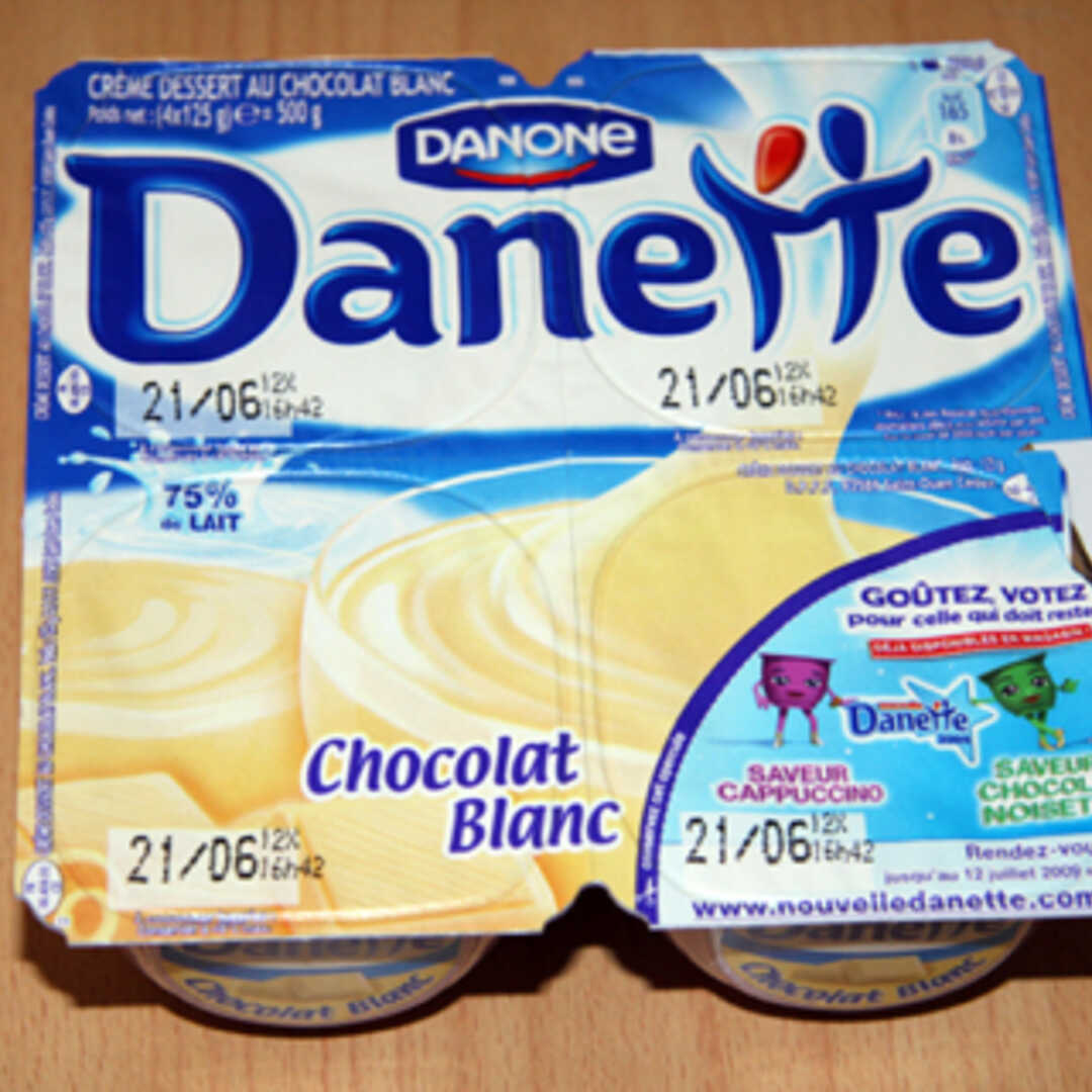 Danone Danette Chocolat Blanc