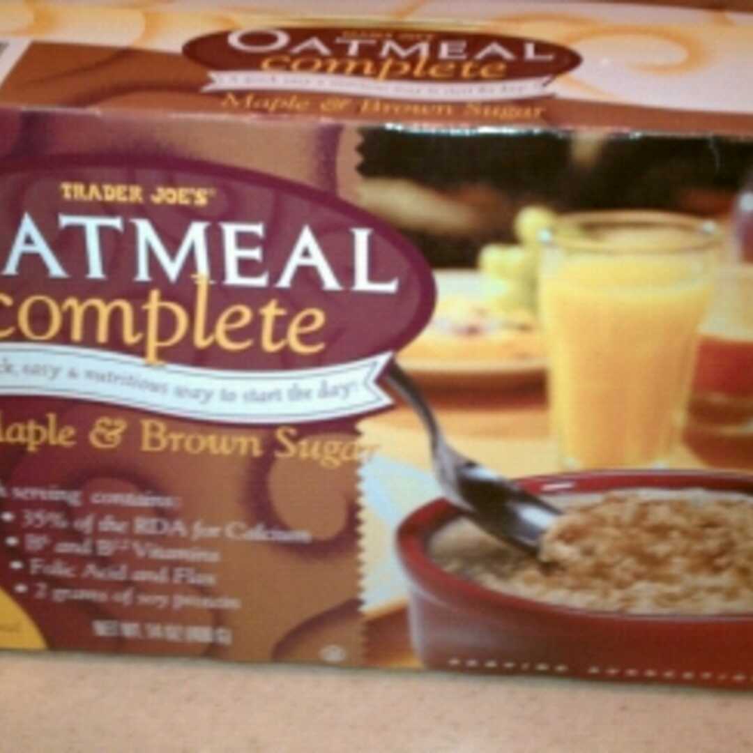 Trader Joe's Oatmeal Complete Maple & Brown Sugar