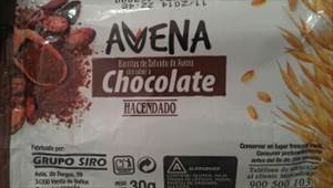 Hacendado Barritas de Salvado de Avena con Sabor a Chocolate