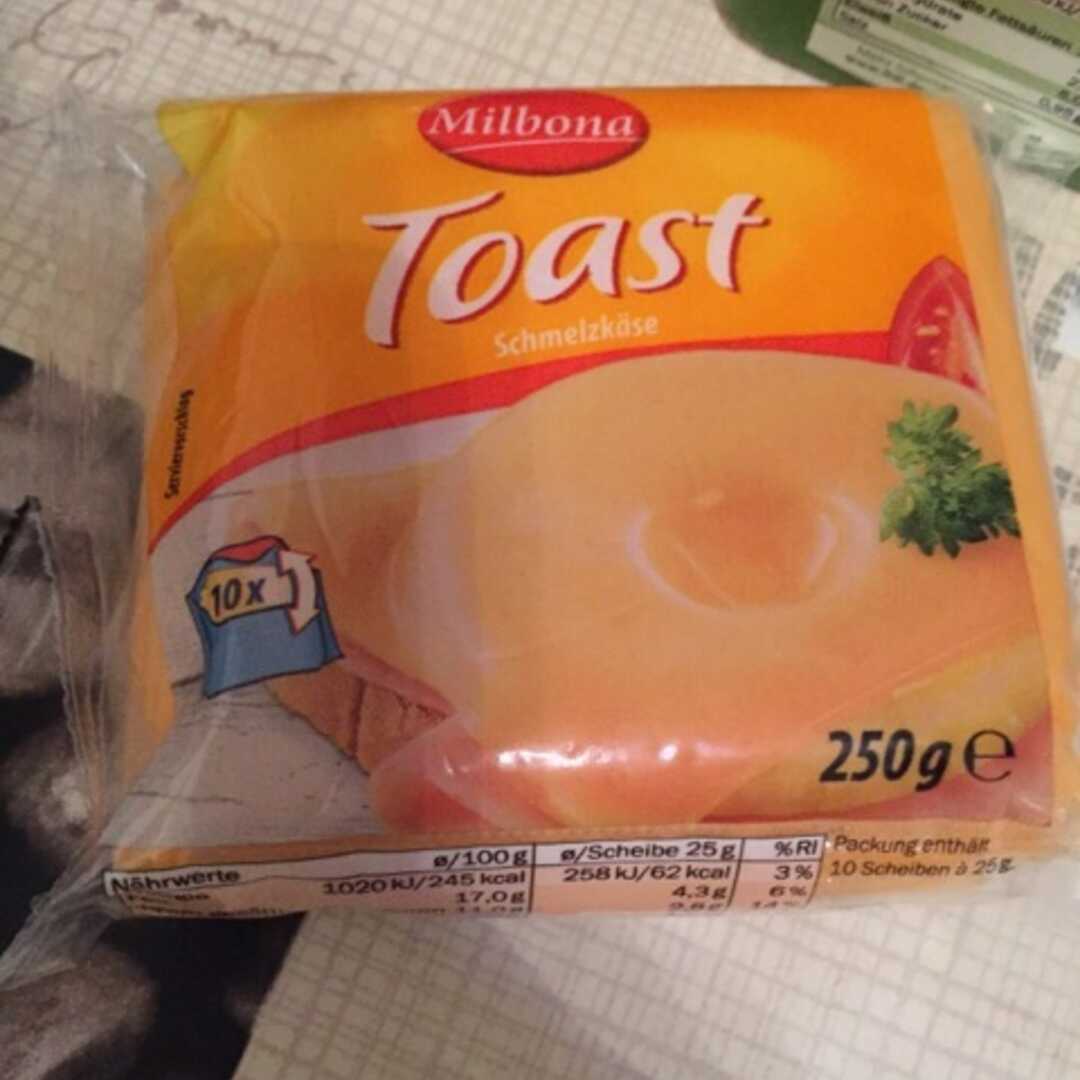 Milbona Toast Schmelzkäse