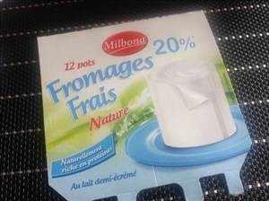 Milbona Fromage Frais Nature 20%