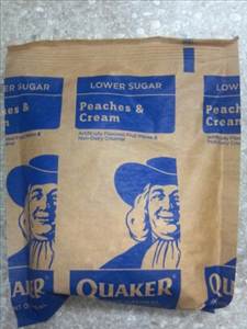 Quaker Instant Oatmeal - Lower Sugar Peaches & Cream