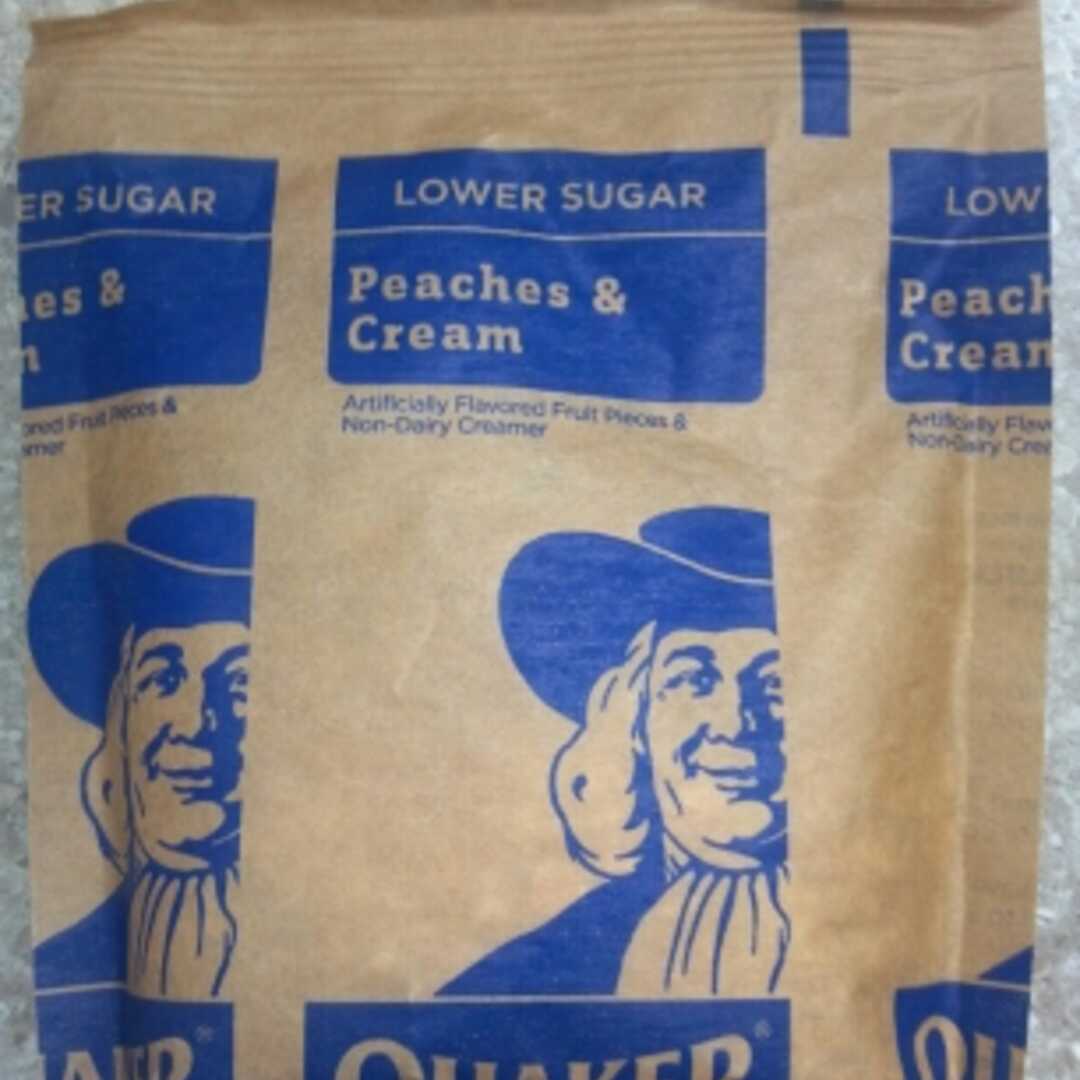 Quaker Instant Oatmeal - Lower Sugar Peaches & Cream