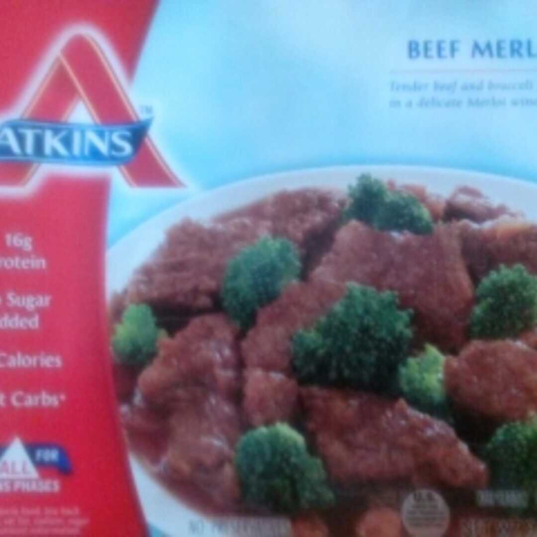 Atkins Frozen Beef Merlot