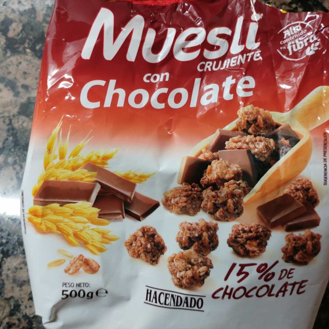 Hacendado Muesli Crujiente con Chocolate