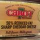 Cabot 50% Reduced Fat Sharp Cheddar Cheese