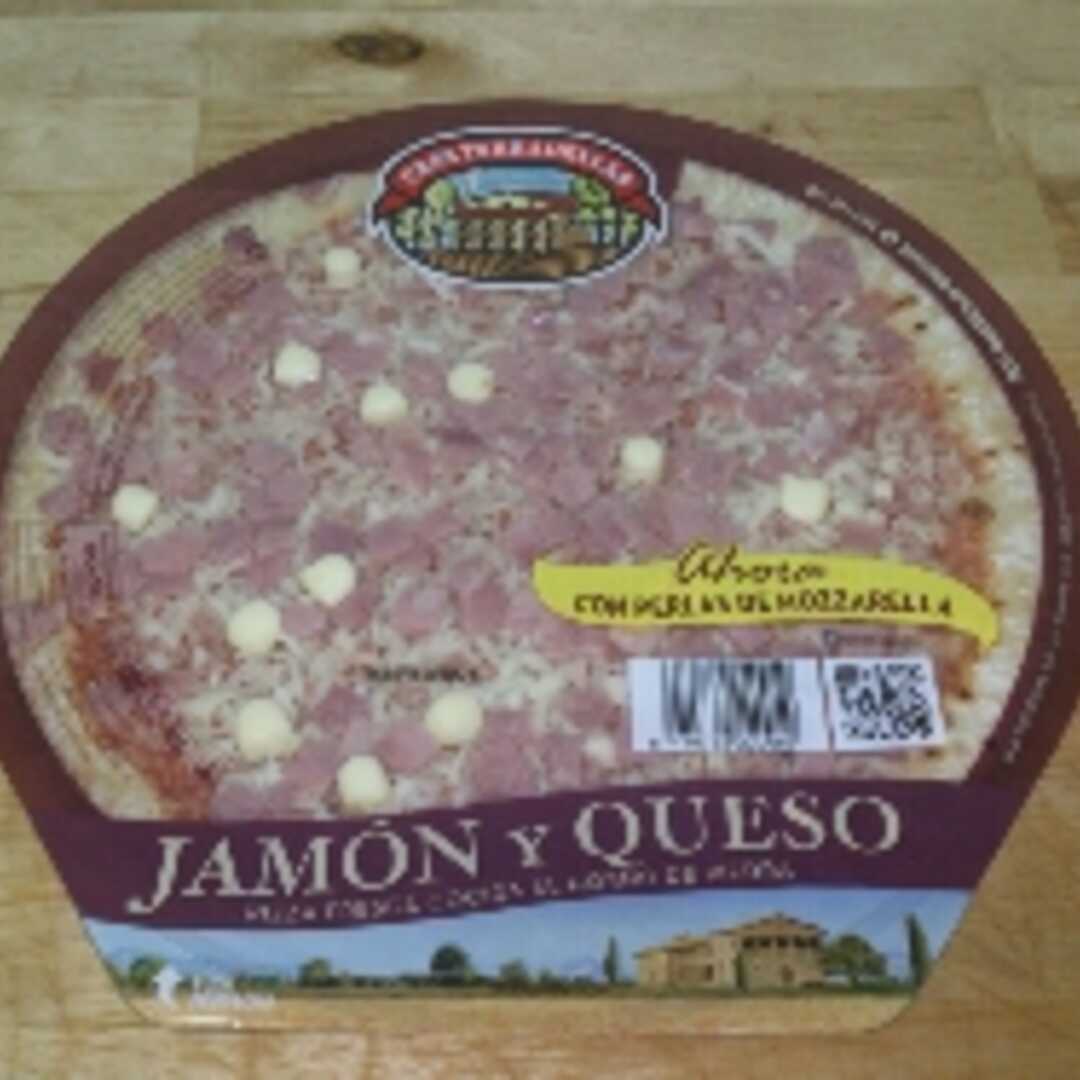 Casa Tarradellas Pizza Jamón y Queso