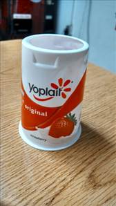 Yoplait Original 99% Fat Free Yogurt - Strawberry (170g)