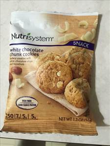 NutriSystem White Chocolate Chunk Cookies