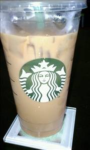 Starbucks Iced Skinny Flavored Latte (Venti)