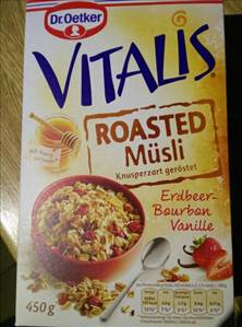 Vitalis Roasted Müsli Erdbeer-Bourbon Vanille