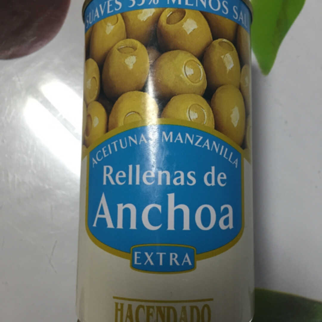 Hacendado Aceitunas Rellenas de Anchoa Extra