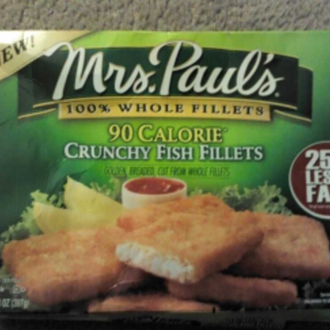 Mrs. Paul's 90 Calorie Crunchy Fish Fillets