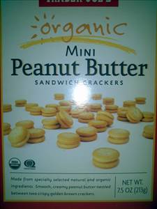 Trader Joe's Organic Mini Peanut Butter Sandwich Crackers