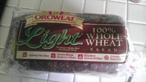Oroweat 100% Whole Wheat Bread Light