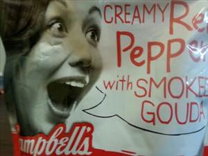 Campbell's Creamy Red Pepper with Smoked Gouda