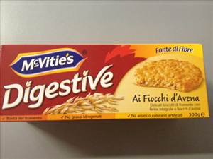 McVitie's Digestive ai Fiocchi d'avena