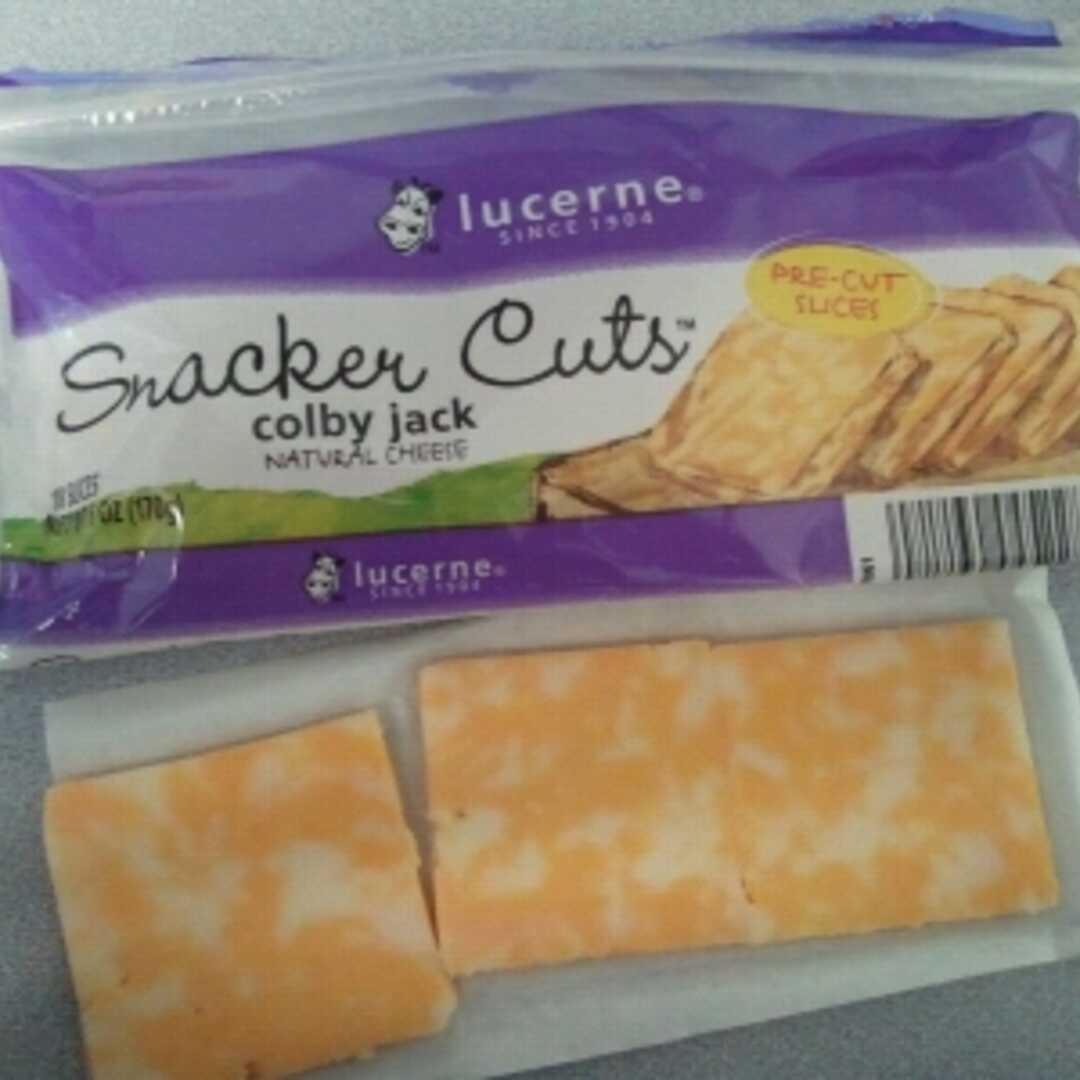 Lucerne Snacker Cuts Colby Jack Cheese