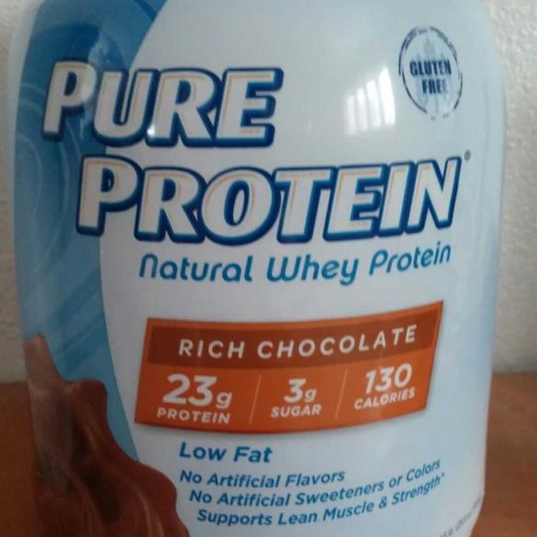 Pure Protein Natural Whey Protein - Rich Chocolate