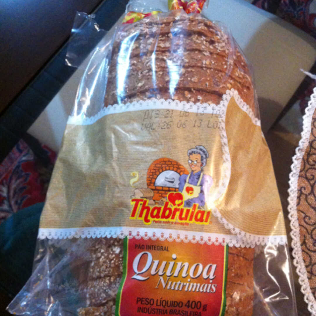 Thabrulai Pão Integral de Quinoa