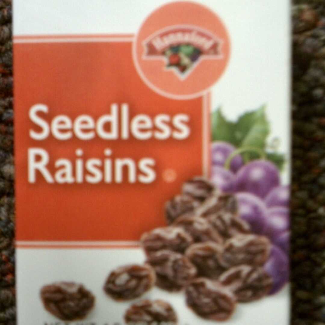 Hannaford Seedless Raisins (Box)