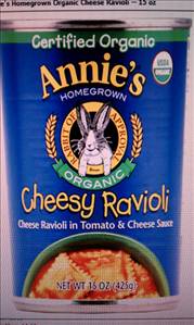 Annie's Homegrown Organic Cheesy Ravioli